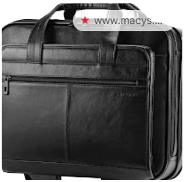Image showing the The Samsonite Mobile Office Leather Briefcase