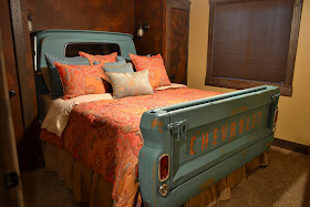King Size Bed from Chevrolet Truck Frame