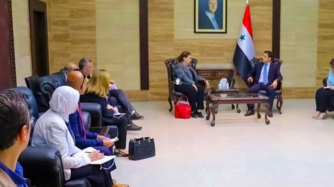 UNICEF, Syrian Health Minister discuss ways to secure medical equipment