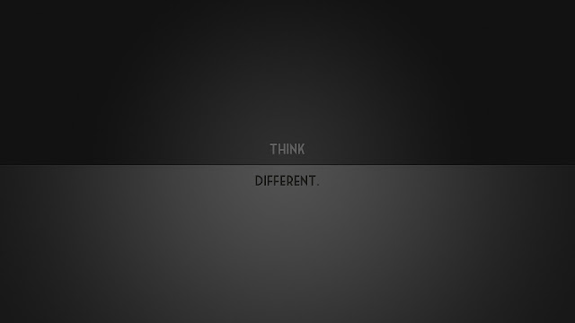 Minimalistic Think Different HD Wallpaper
