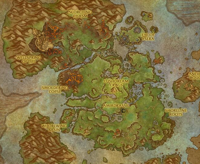 Where to find Vashonir in WoW Dragonflight in patch 10.2