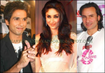 SHAHID, KAREENA, SAIF