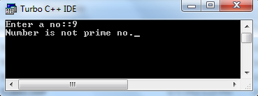 c program to check number is prime or not