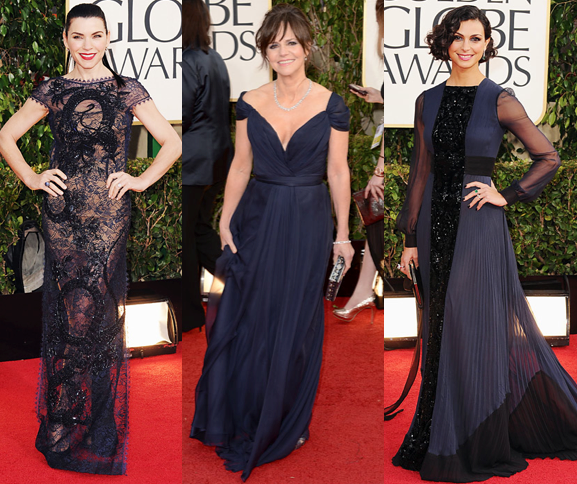 2013 Golden Globe Awards Red Carpet: Best Dressed in Colour