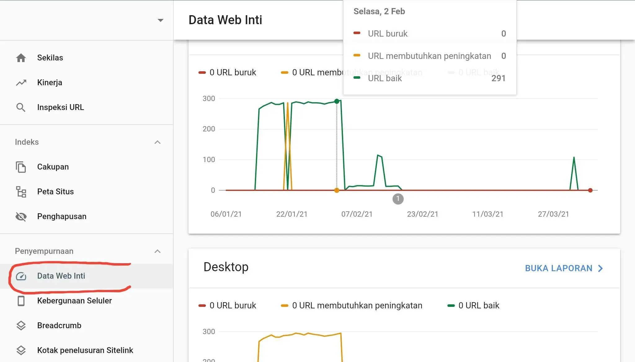 web inti webmaster page speed