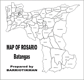 Map of Rosario Batangas