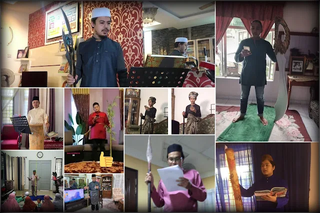 Rakyat Malaysia Kongsikan Pengalaman Khutbah Raya Di Rumah Bersama Pelbagai Jenis Tongkat Khatib