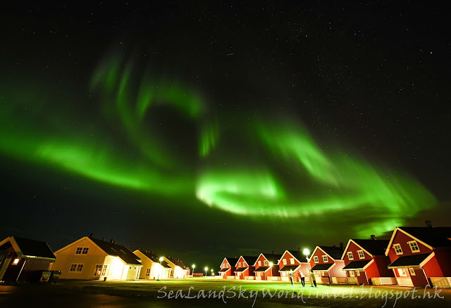 Svolvaer Svinoya Rorbuer, 挪威,  羅浮敦群島, 北極光, aurora, northern light