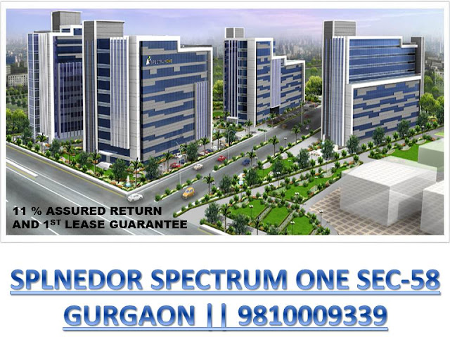 Office space for Lease Splendor Spectrum One sec 58 Gurgaon