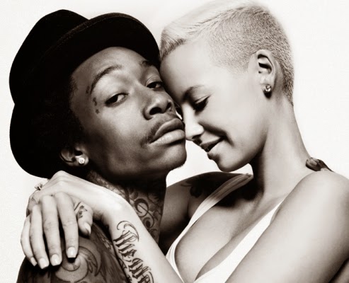 Wiz Khalifa and Amber Rose