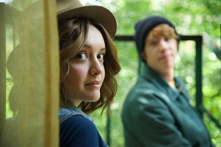 Olivia Cooke as "Rachel" and Thomas Mann as "Greg" in ME AND EARL AND THE DYING GIRL. Photo by Anne Marie Fox. © 2015 Twentieth Century Fox Film Corporation
All Rights Reserved