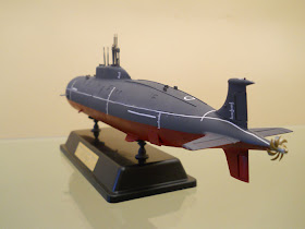 submarino nuclear soviético Akula II K-335