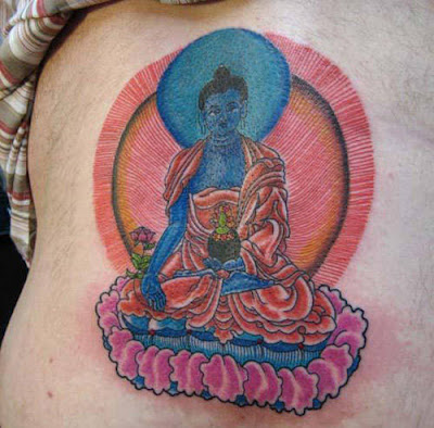 New Buddha Religious Tattoo