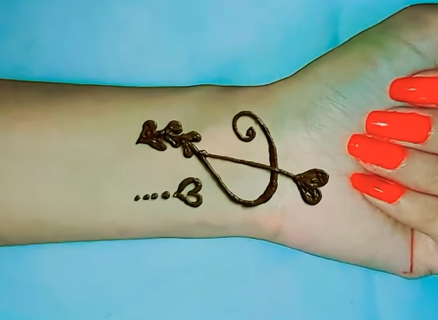 Mehndi designs with letters - Mehndi designs with letters - NeotericIT.com