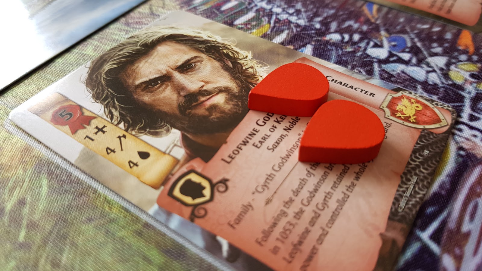 1066 Tears to Many Many Mothers Board Game Review - Wounded Character