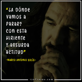 Marco Antonio Solis con su video a donde vamos a parar