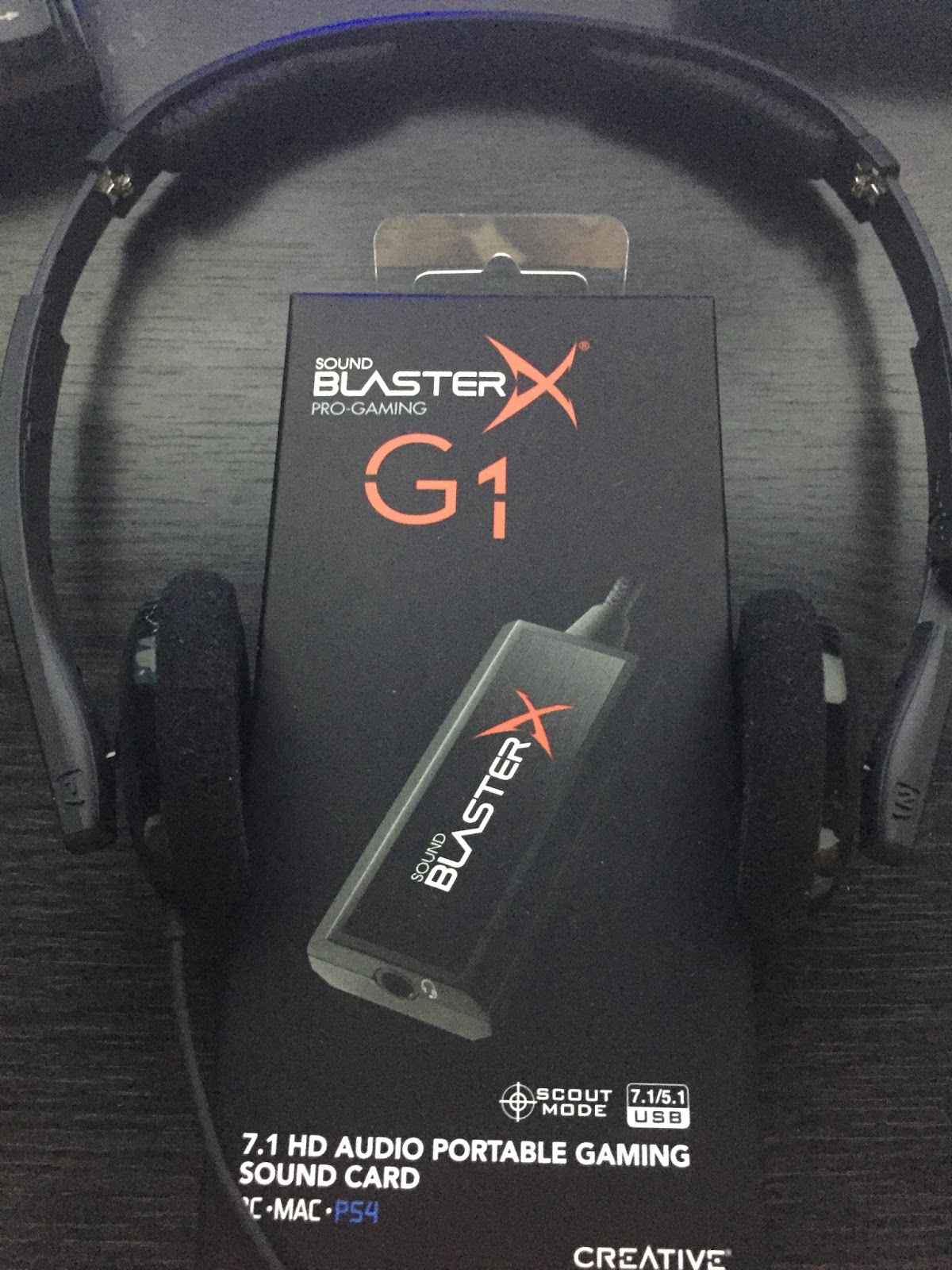 是々録画 Creative Sound Blasterx G1 の導入