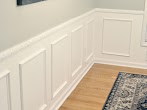 Wainscoting Chair Rail : Wainscoting and chair rail, just hanging out ... - While these walls weren't originally chair rail alone, you can see how the horizontal moulding would act as the beginning point for a gorgeous wall installation that can be as simple or as detailed as your budget/skills allow!