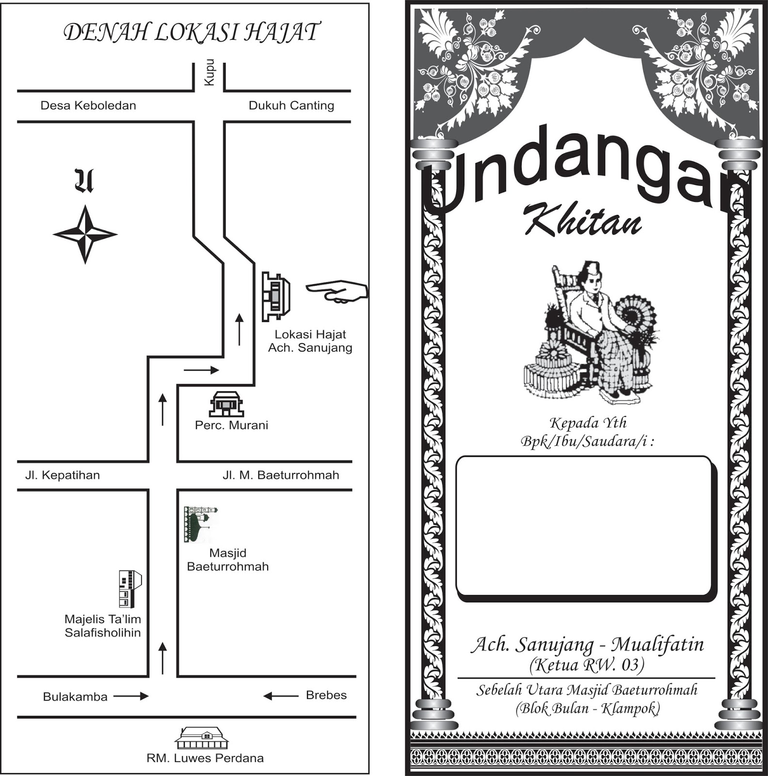 Download Undangan Gratis  Desain Undangan Pernikahan & Khitan 