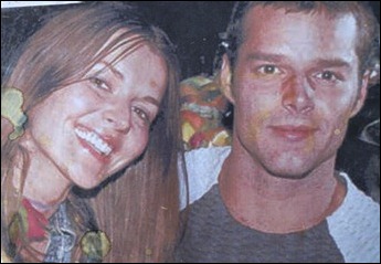 Ines Misan e Ricky Martin