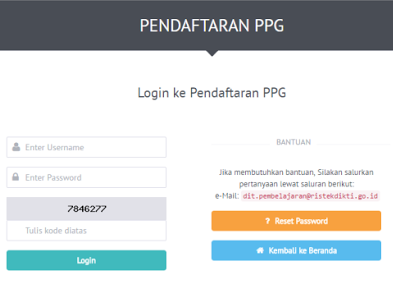 Pendaftaran Pendidikan Profesi Guru (PPG)