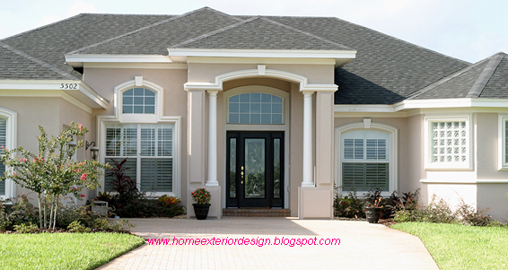 modern exterior painted houses | Home Decorating Ideas