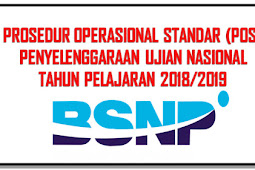 Unduh POS UN Tahun 2018/2019 BNSP PDF- Wawasan Pendidikan Nusantara
