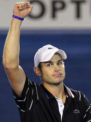 andy roddick hair loss. Four wasted set points.