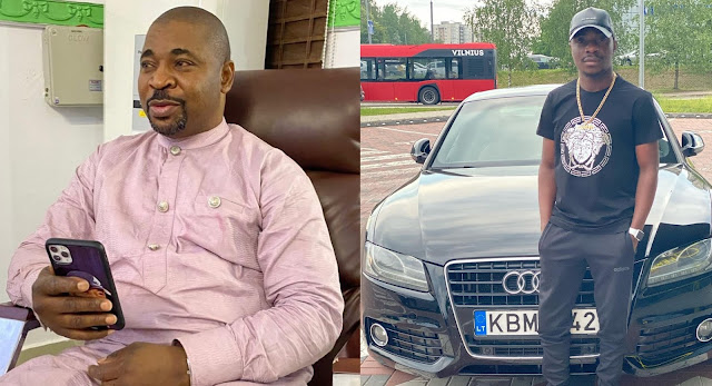 ‘Get A Father Like Man’ - MC Oluomo’s Son Tackles Those Calling His Father A Tout