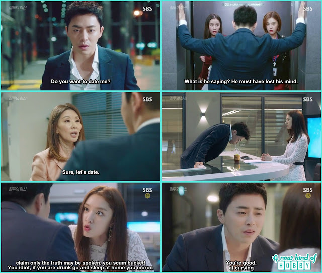 after getting drunk Hwa Shin ask every one to date him - Jealousy Incarnate - Episode 10 Review
