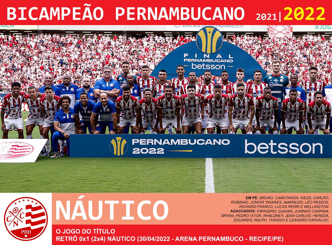 PE - Recife - 03/09/2022 - PERNAMBUCANO 2022 - NAUTICO X CARUARU