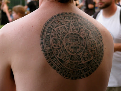 Aztec Tattoos generally imitate either their remarkable written language, 