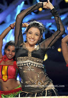 Kajal, agarwal, hot, navel, and, thigh, show