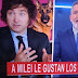 TENSO MOMENTO DE MILEI EN UN RESTAURANTE POR CULPA DE SUS 8 PERROS.