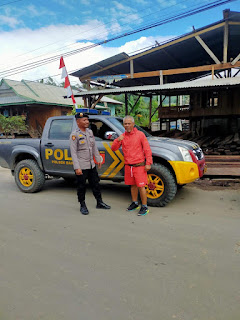 Untuk Menjaga Situasi Kamtibmas Polsek Baraka Melakukan Silaturahmi Sekaligus Patroli Dialogis