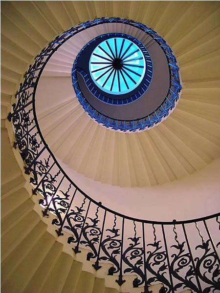 Tulip Staircase at the Queen's House (England)