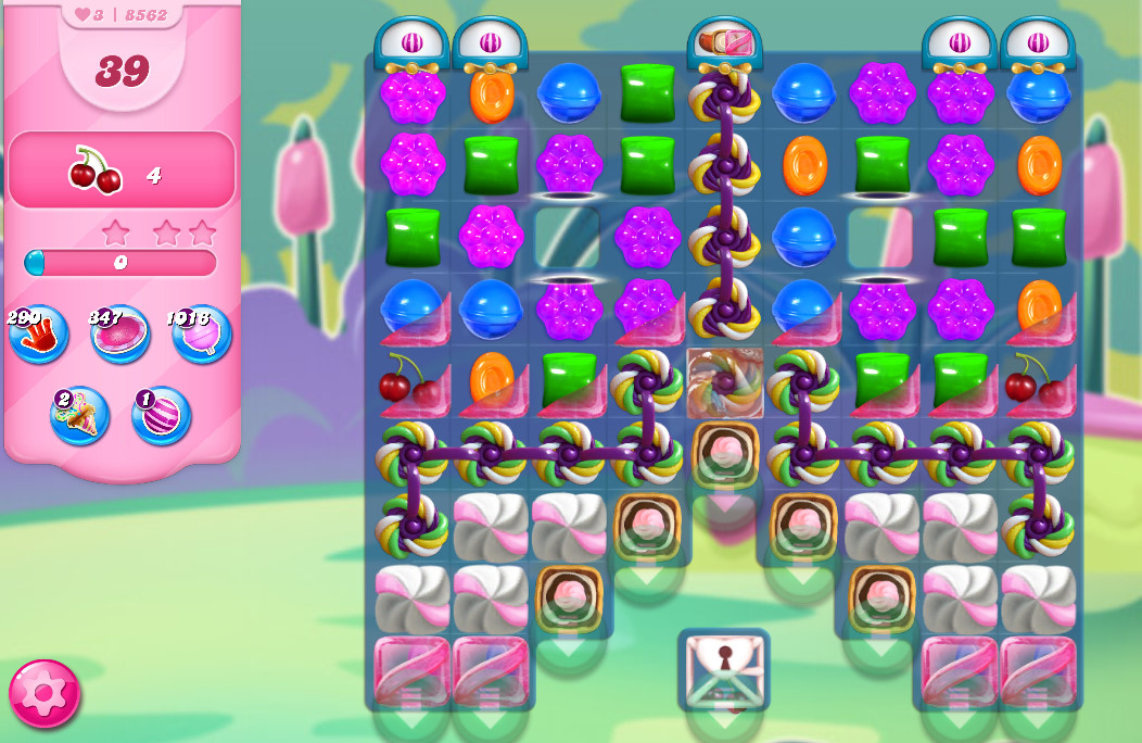 Candy Crush Saga level 8562