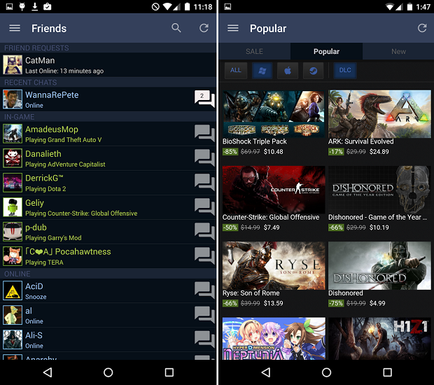 Steam Android Apps Apk