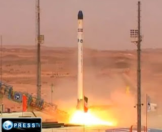 iran launches second satellite