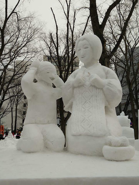 SIM IYEO SAPPORO SSEAYP HOKKAIDO JAPAN MALAYSIA SALJI SAPPORO SNOW FESTIVAL YUKI MATSURI ODORI PARK 