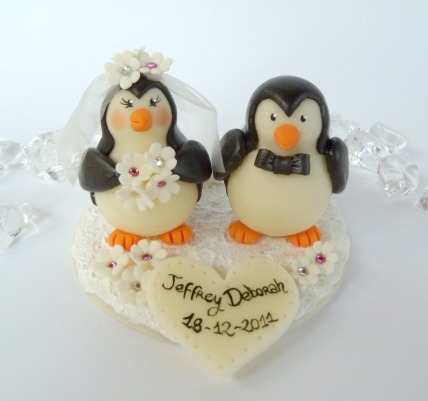 Seals and Penguins Cake Toppers