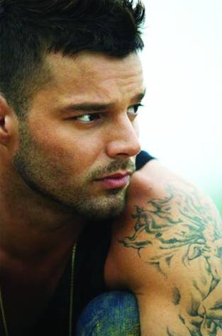 ricky martin tattoo. Ricky Martin Tattoo