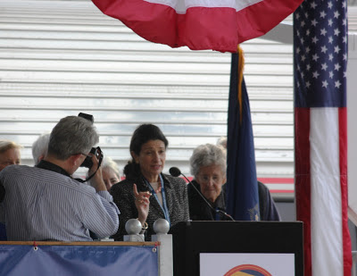 Senator Snowe in Freeport