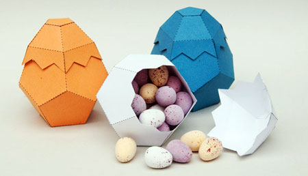 Easter 2011 Egg Box Papercraft