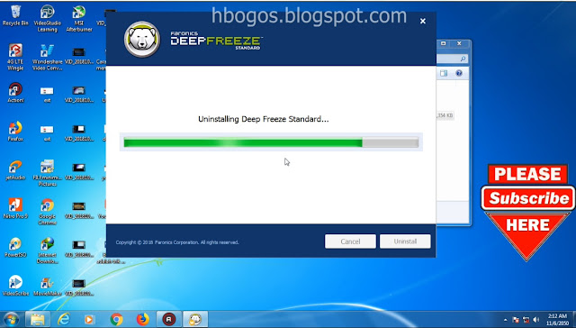 How To Uninstall Deep Freeze Without Password ( Manually not use software )