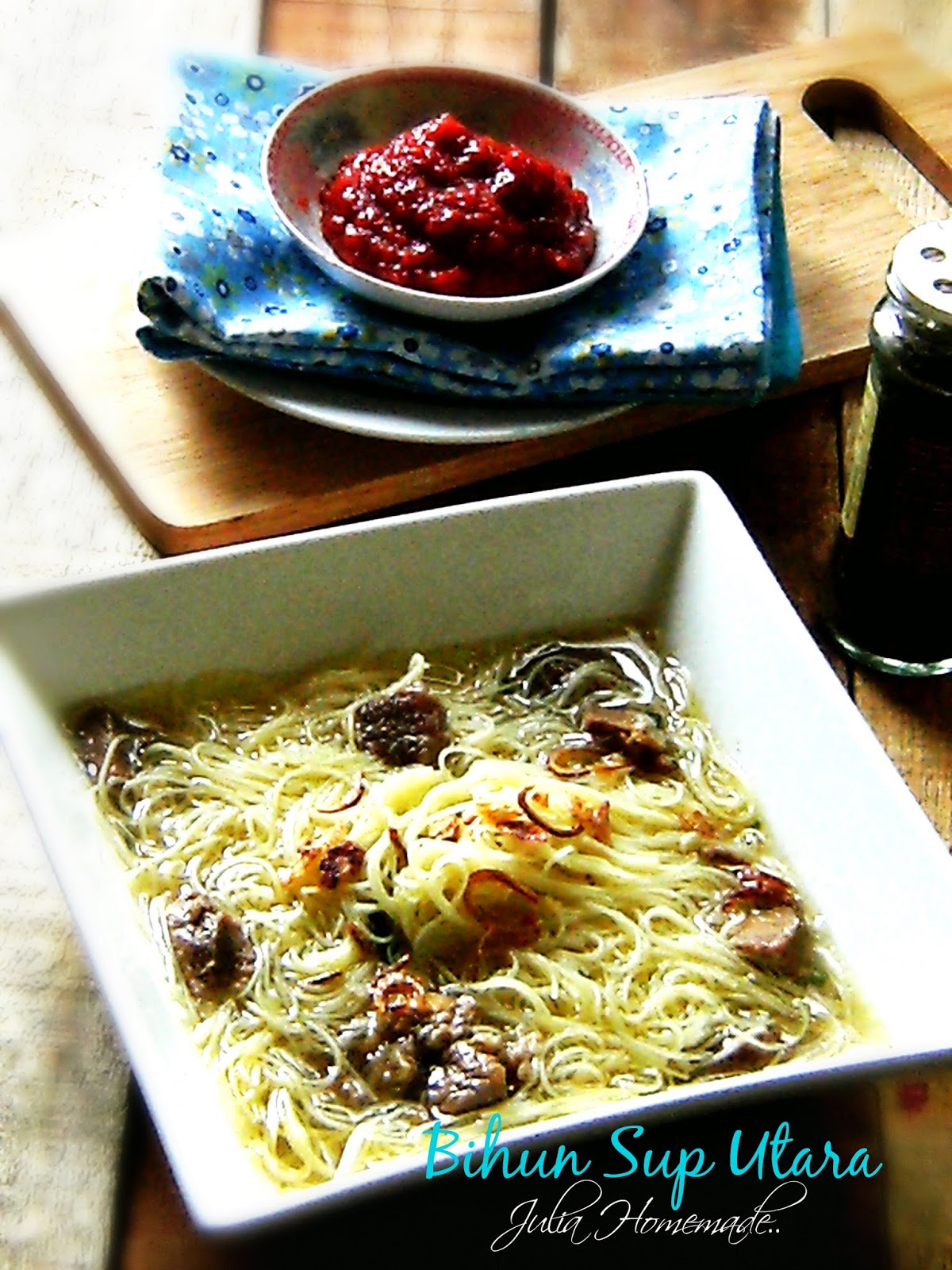 Resepi Bihun Sup Utara Sedap - Tersoal c