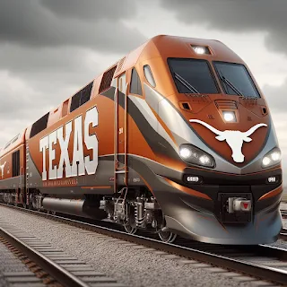 Texas Longhrons Train
