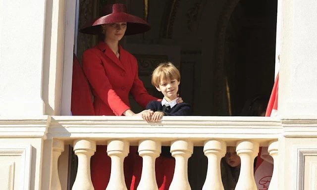 Princess Charlene, Princess Caroline, Princess Stephanie, Charlotte Casiraghi, Princess Gabriella and Beatrice Borromeo