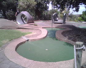 Lilliputt Mini Golf course in Auckland, New Zealand