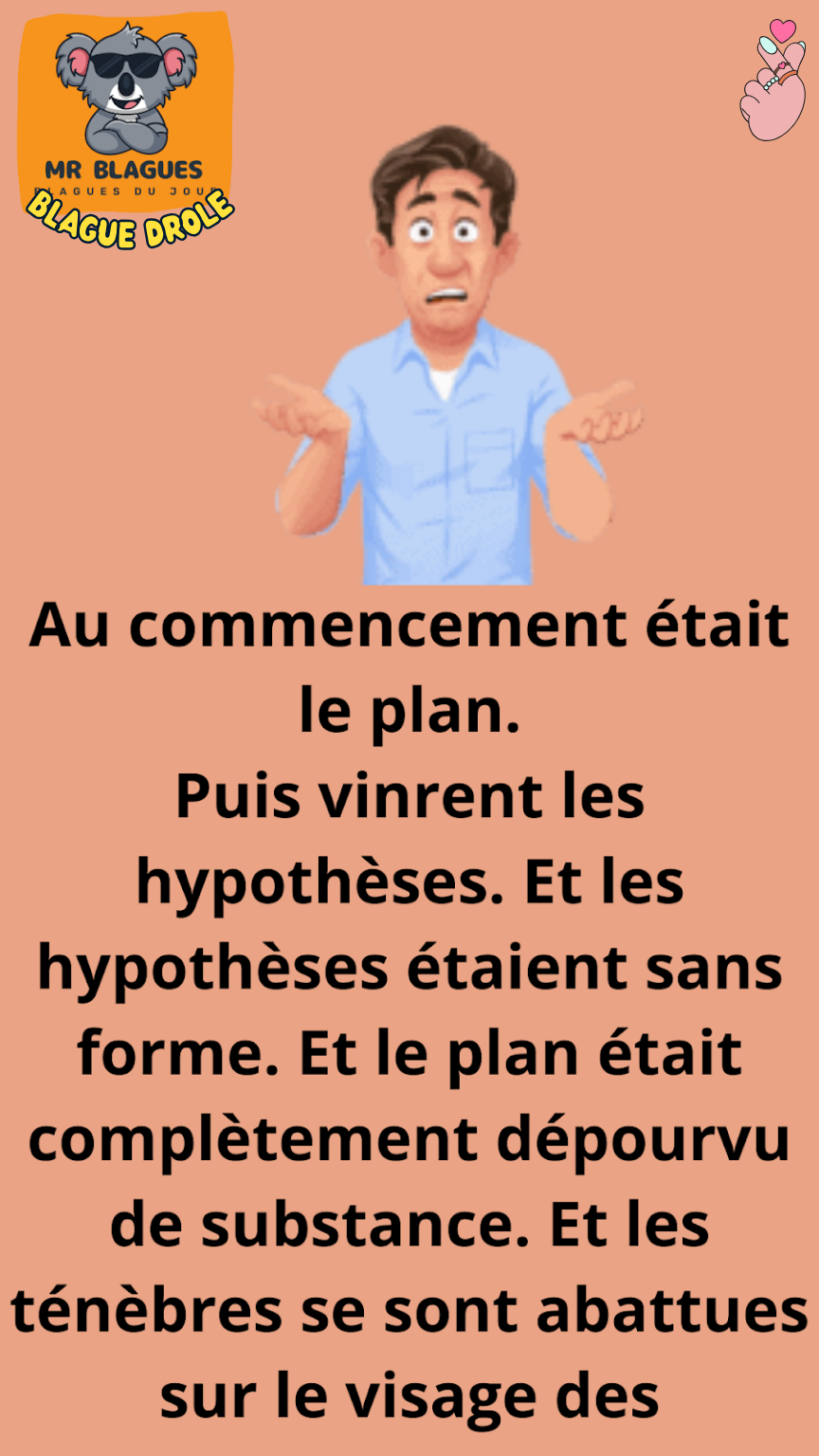 Au début était le plan